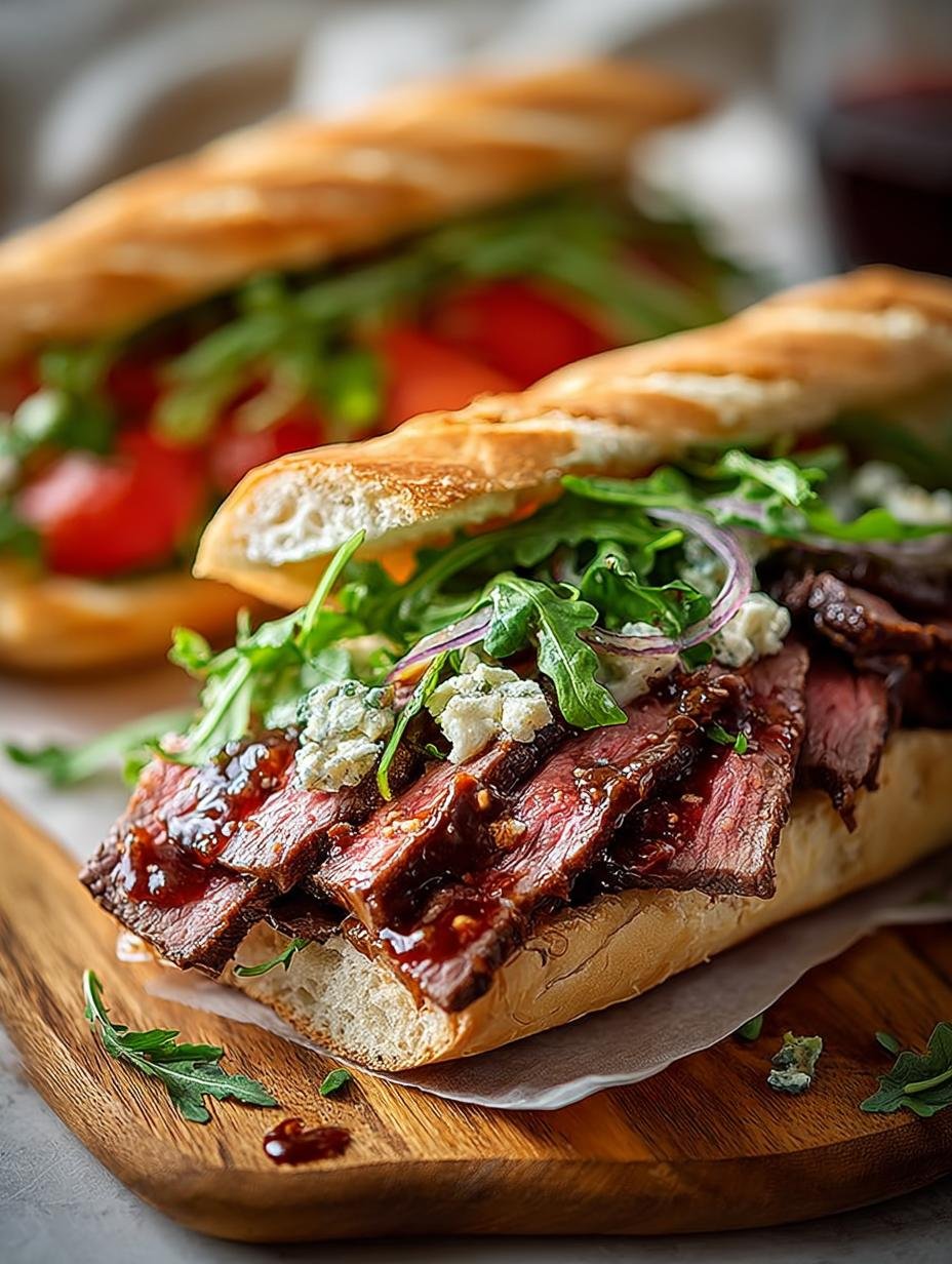 Sirloin Steak Sandwich with