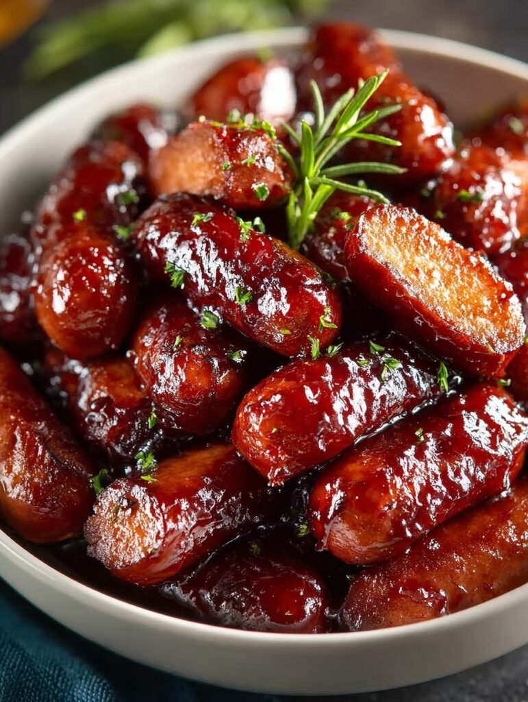 Slow Cooker Beef Smokies