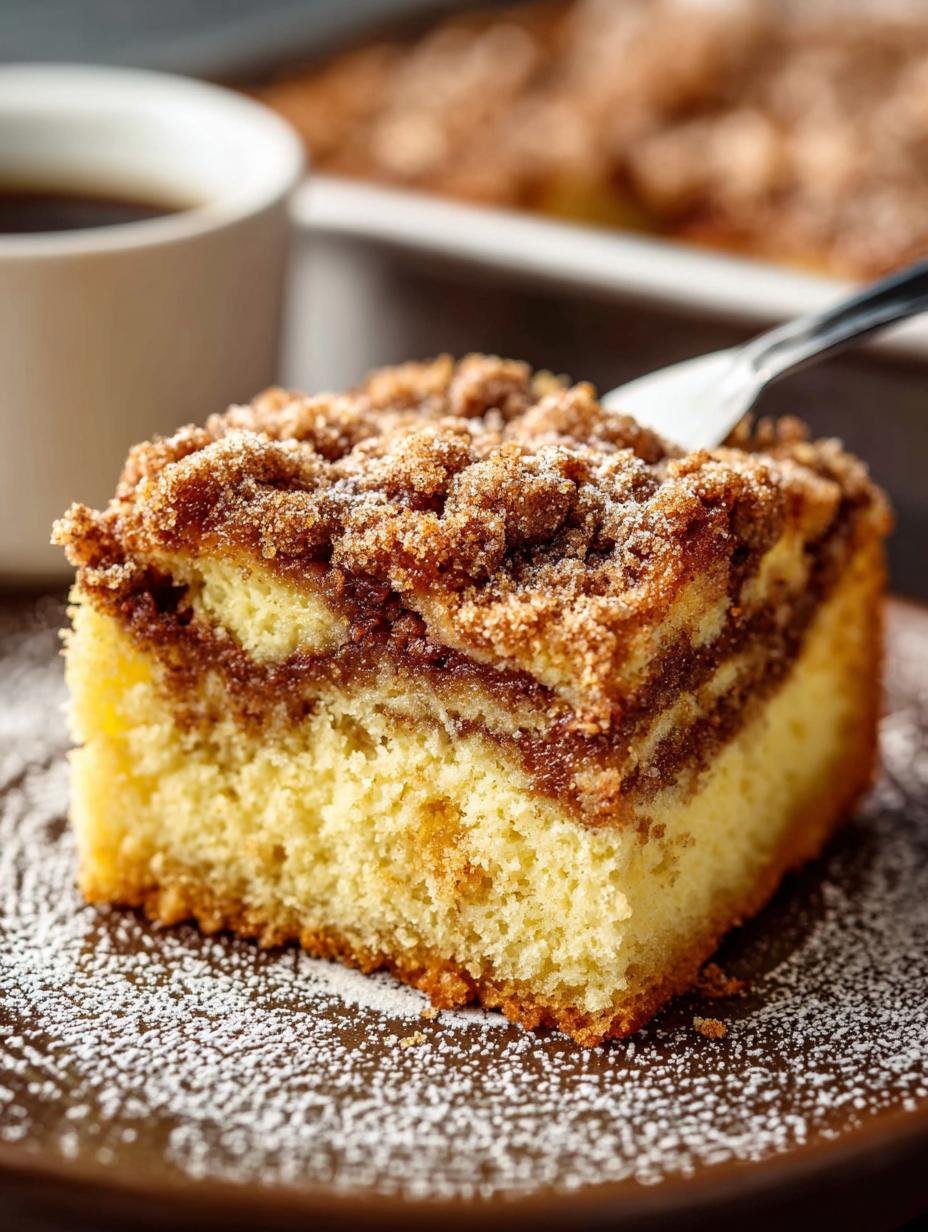 Delicious Sour Cream Coffee Cake Recipe with Streusel - Sour Cream Coffee Cake - additional detail