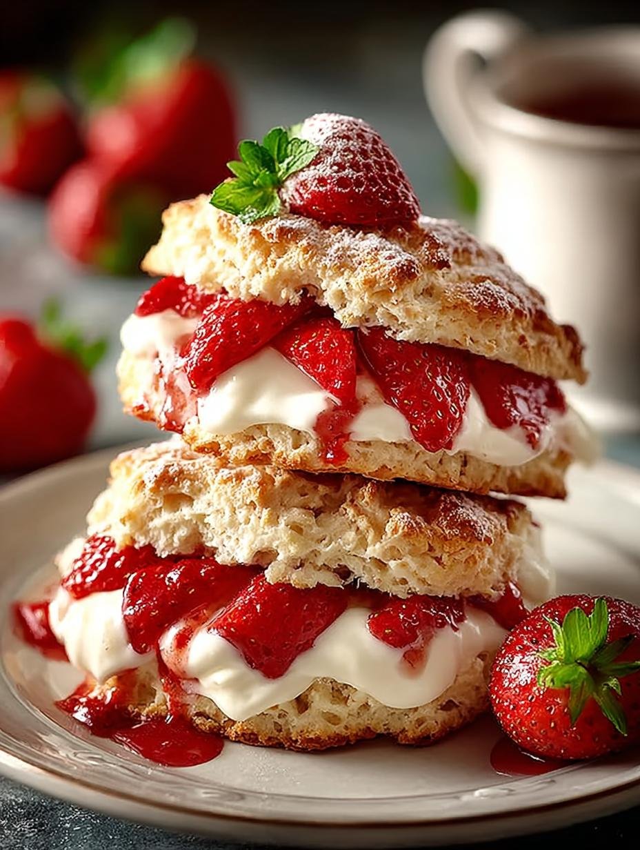 Delicious Strawberry Cream Scones for a Sweet Treat - Strawberry Cream Scones - additional detail