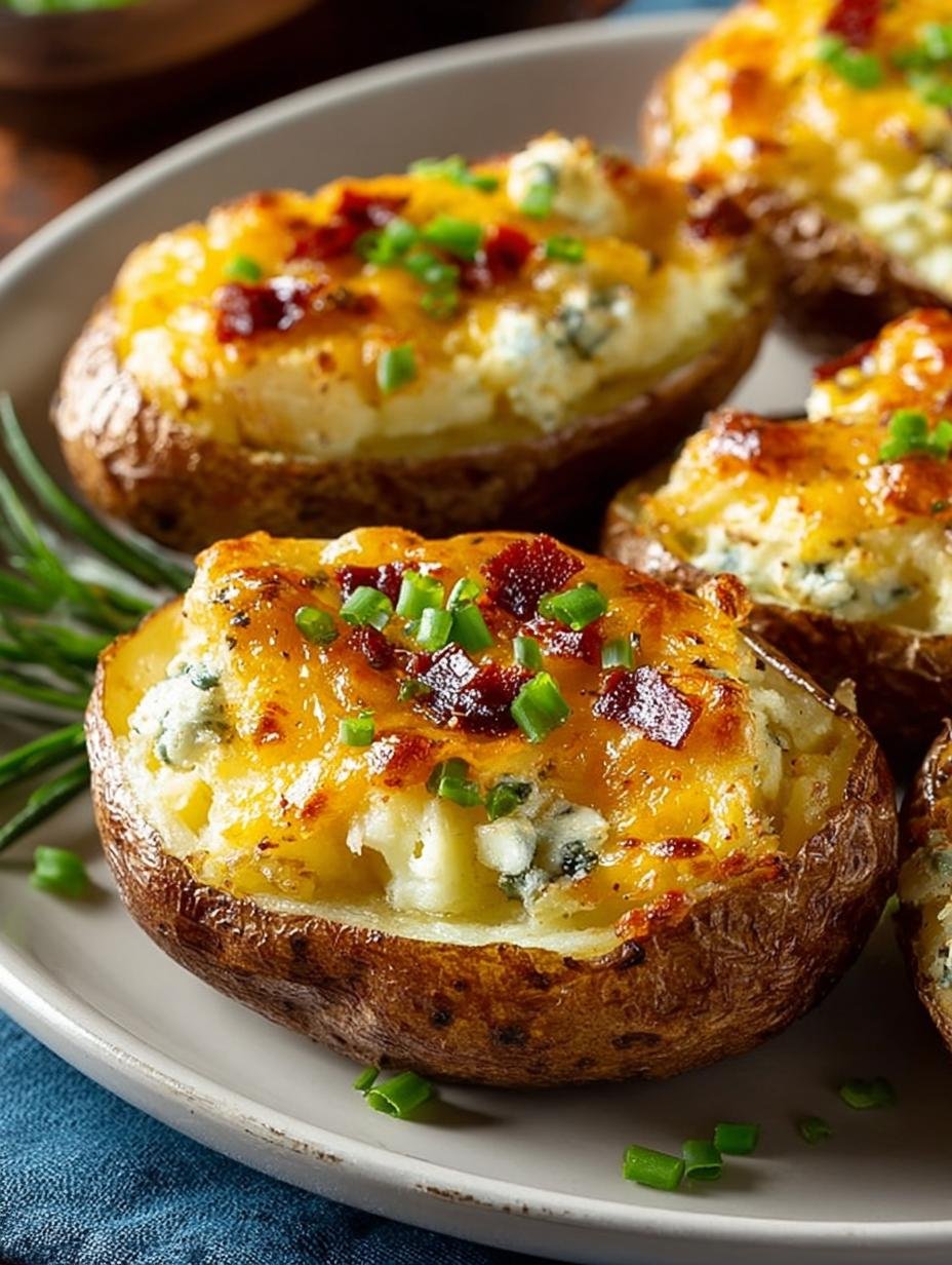 Twice Baked Potatoes with