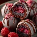 Velvety Raspberry Truffles Melt