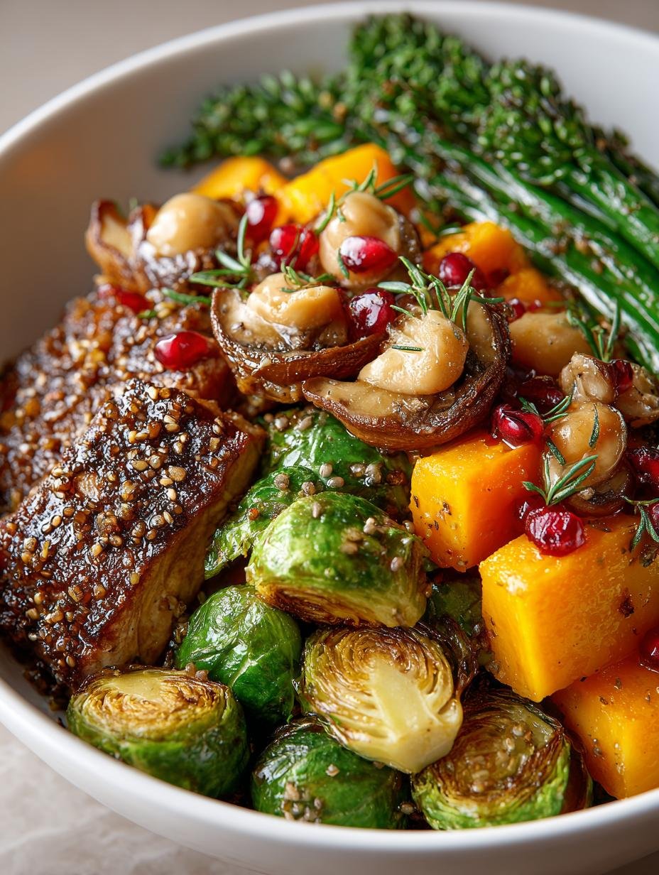 Winter Harvest Dinner Bowl