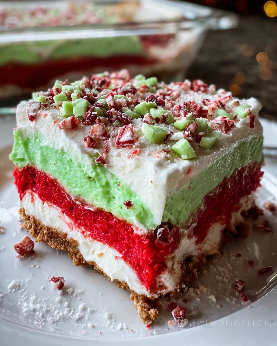 Christmas Lasagna Dessert