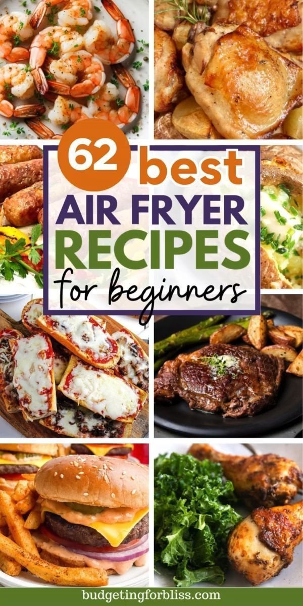 62 Easy Beginner Air Fryer Recipes