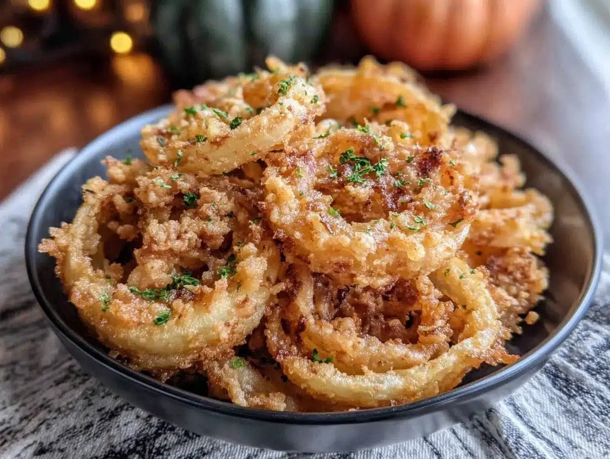 Irresistible Air Fryer Crispy Onions Perfect for Any Meal