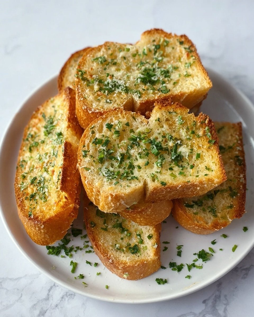 Air Fryer Garlic Bread Recipe