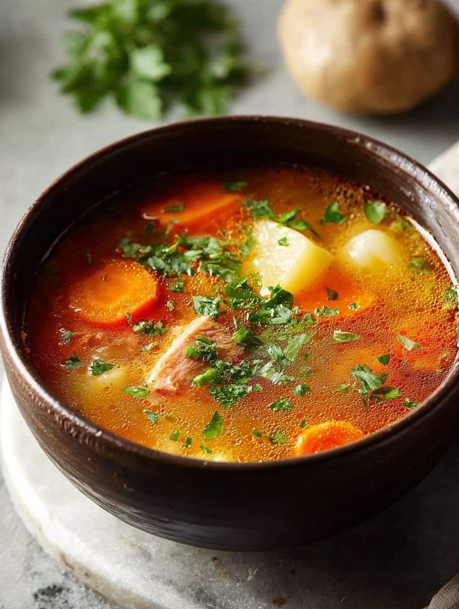 Savor 6 Hearty Ingredients in ABC Soup - Abc Soup - main visual representation