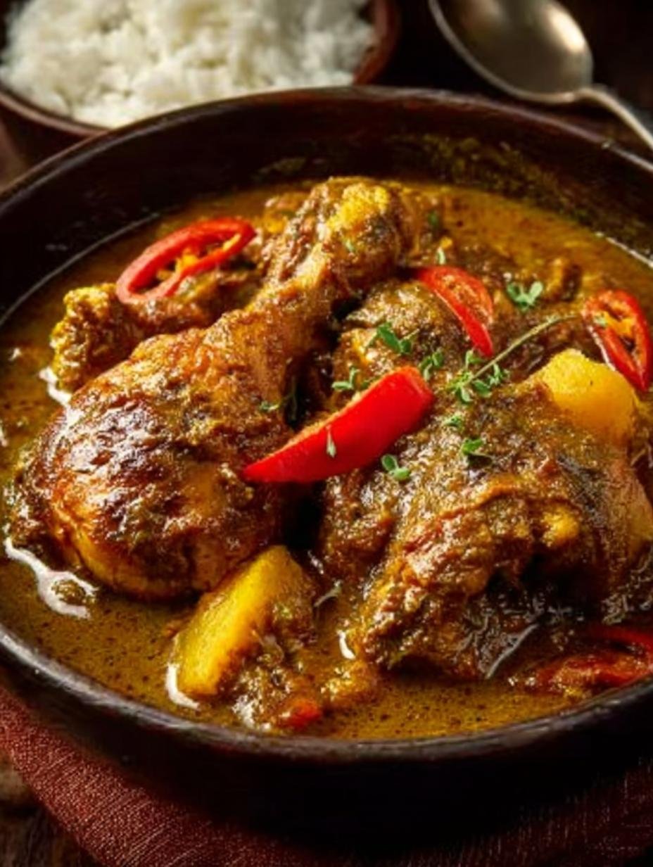 Authentic Jamaican Curry Chicken: 7 Amazing Secrets - Authentic Jamaican Curry Chicken - additional detail
