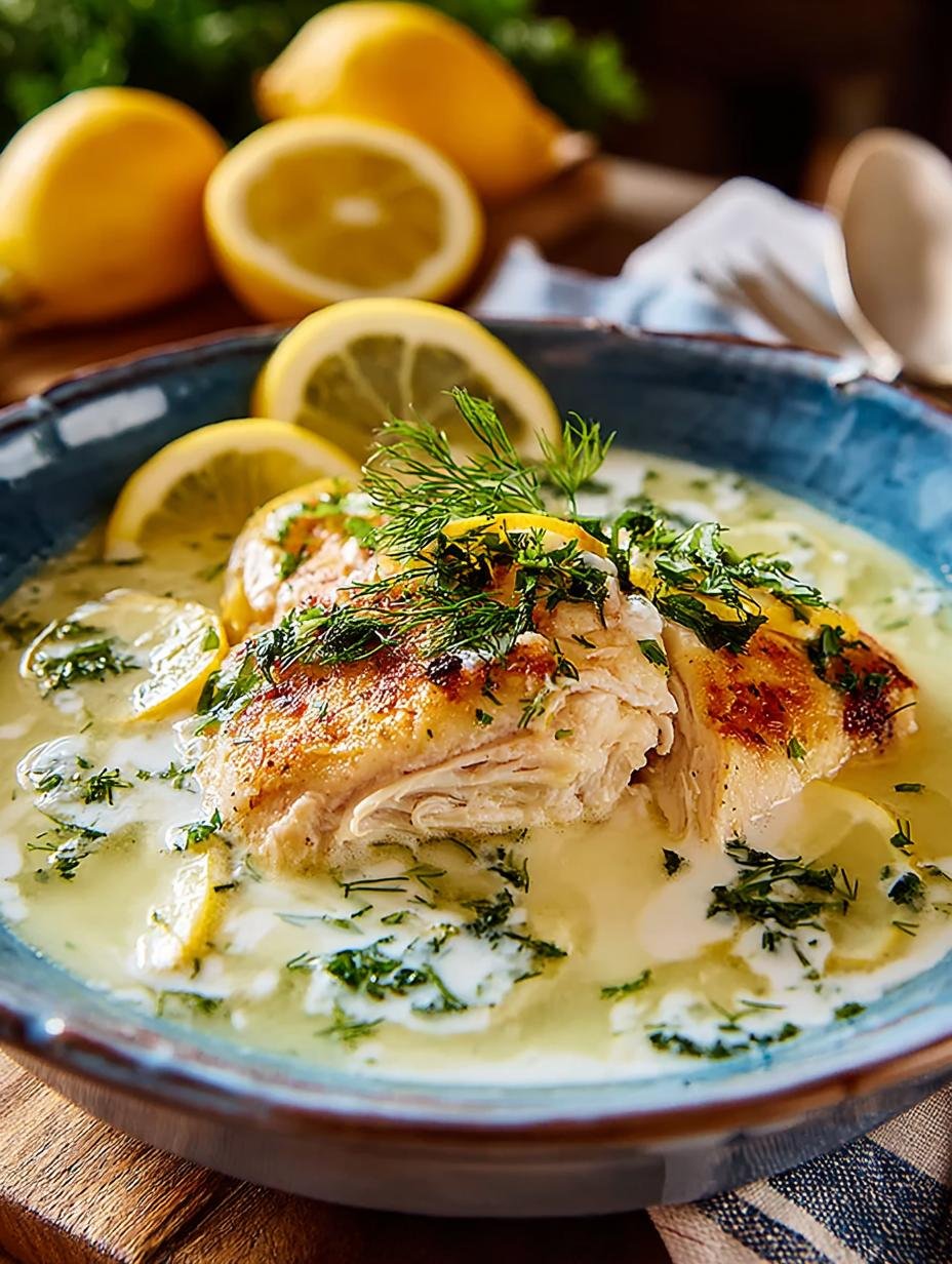 Avgolemono Greek Lemon Chicken: 5 Steps to Comfort - Avgolemono Greek Lemon Chicken - main visual representation