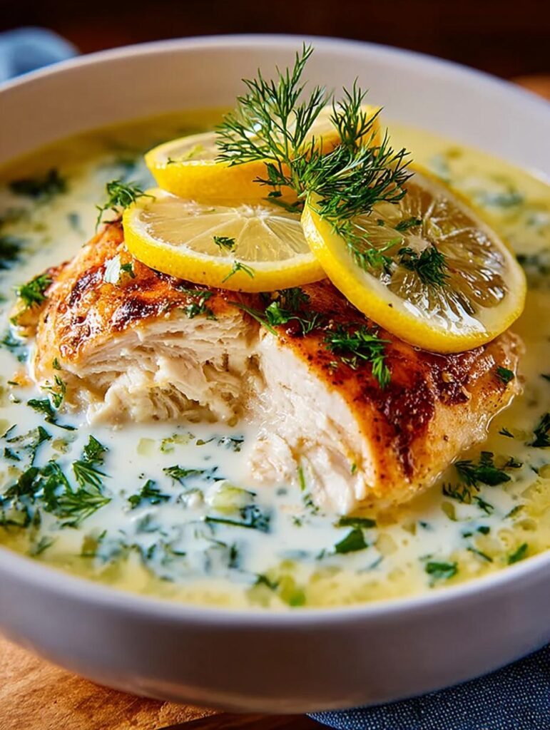 Avgolemono Greek Lemon Chicken
