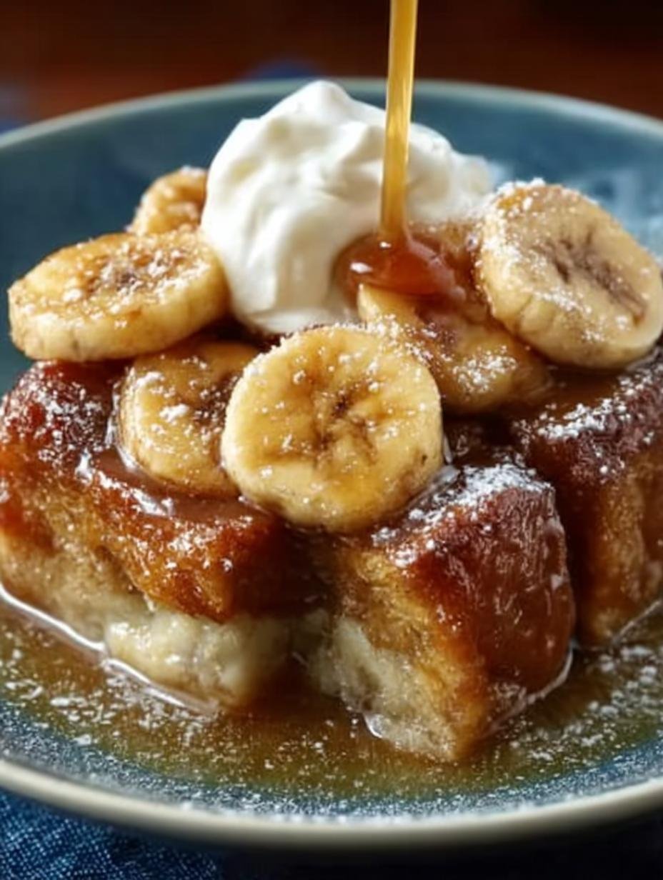 Incredible Bananas Foster Bread Pudding Recipe - Bananas Foster Bread Pudding - additional detail
