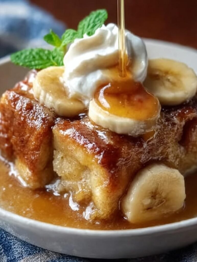 Bananas Foster Bread Pudding