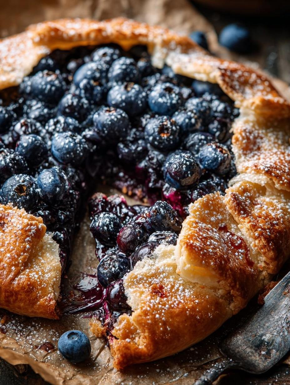 Blueberry Galette: 8 Simple Steps to a Perfect Rustic Dessert 2 Blueberry Galette: 8 Simple Steps to a Perfect Rustic Dessert - Blueberry Galette - main visual representation
