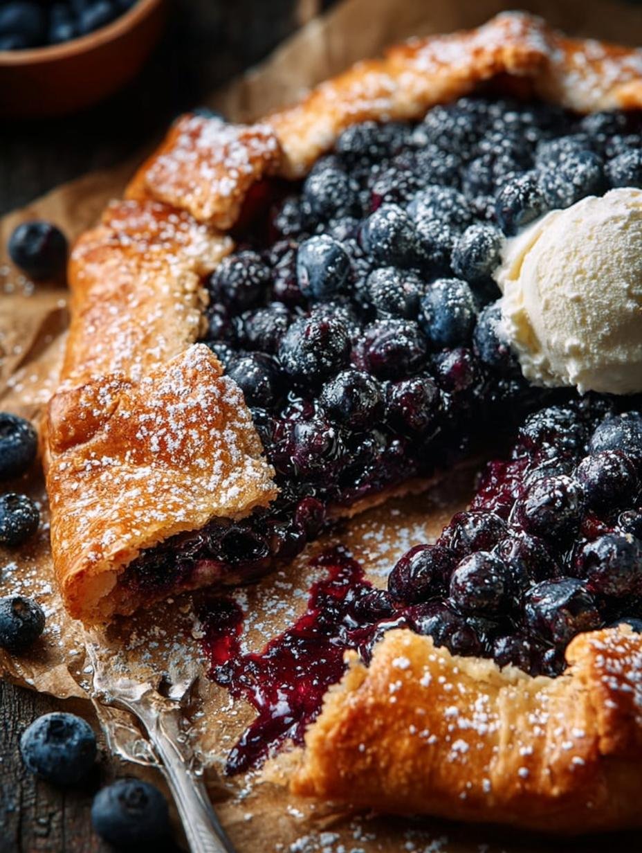 Blueberry Galette: 8 Simple Steps to a Perfect Rustic Dessert 3 Blueberry Galette: 8 Simple Steps to a Perfect Rustic Dessert - Blueberry Galette - additional detail