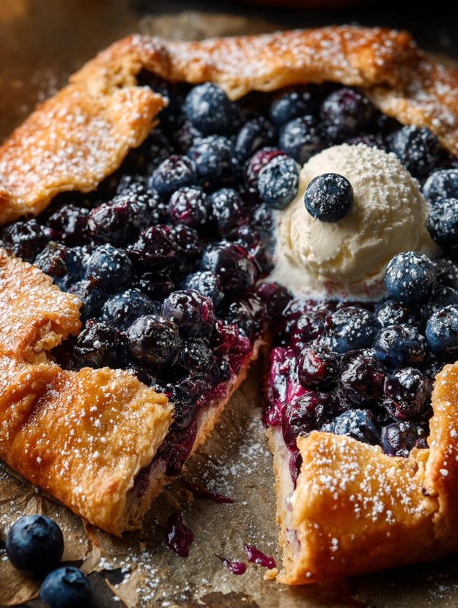 Blueberry Galette: 8 Simple Steps to a Perfect Rustic Dessert 1 Blueberry Galette