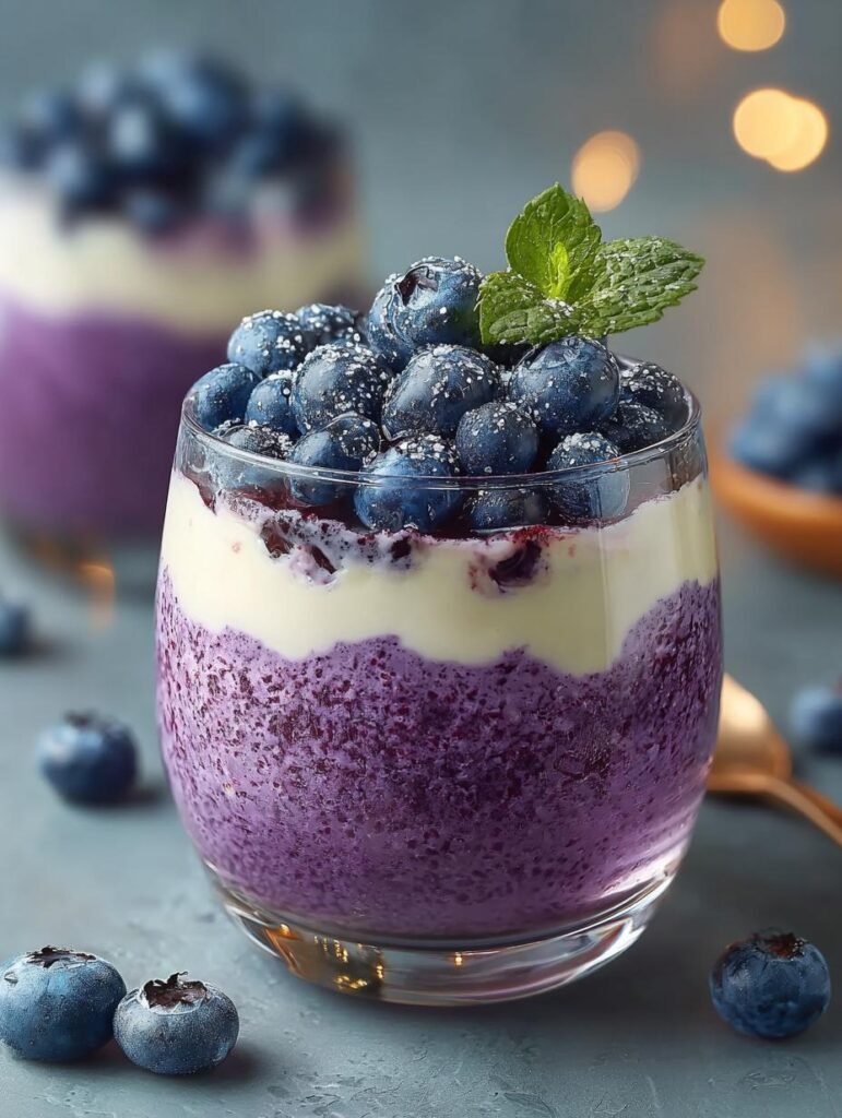 Blueberry Mousse