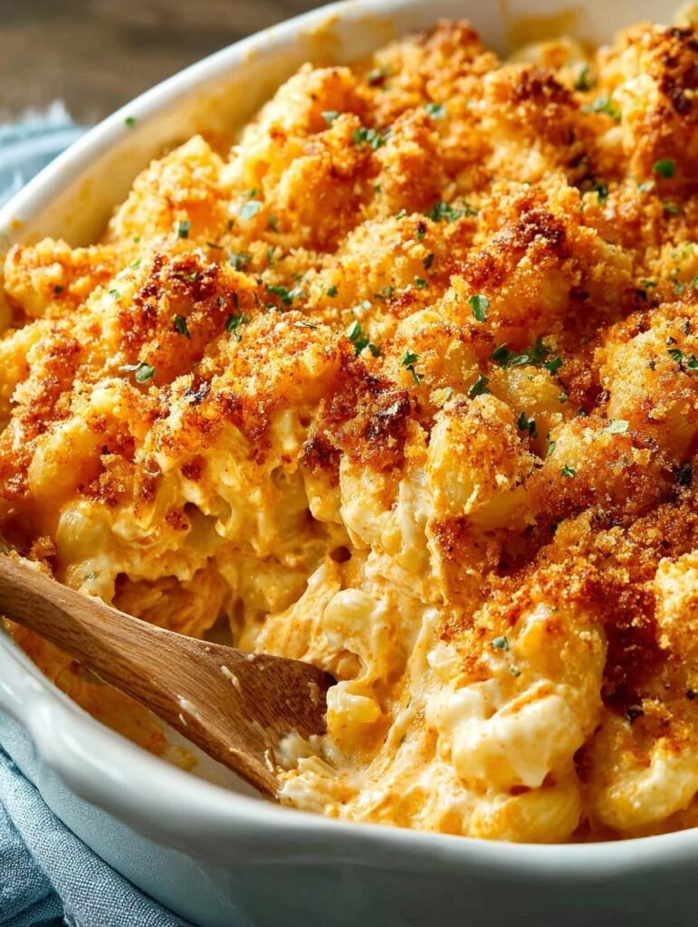 Buffalo Chicken Mac Cheese