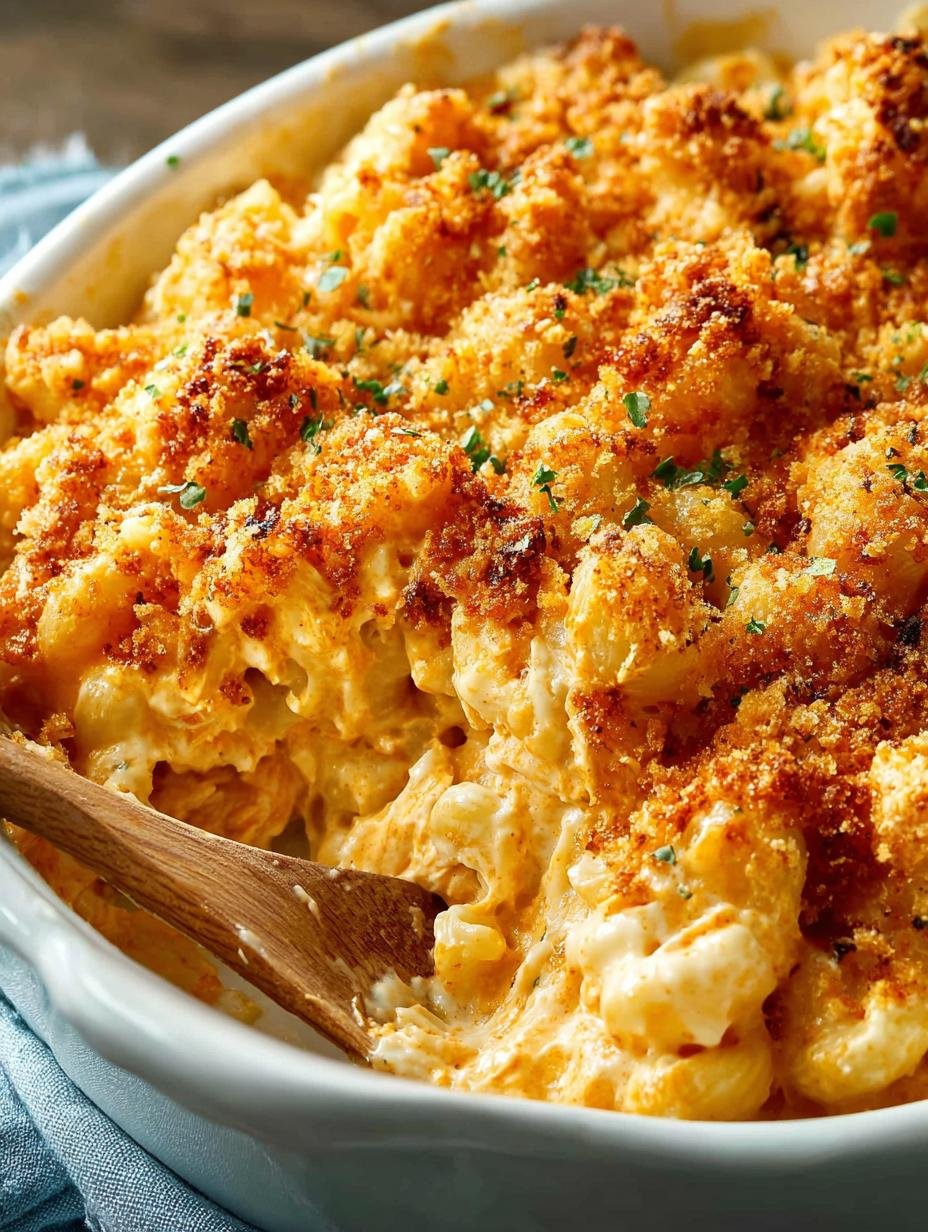 Buffalo Chicken Mac Cheese