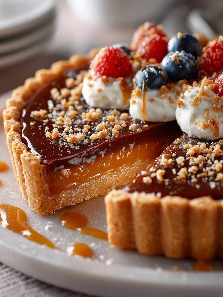 Caramel Crunch Tart