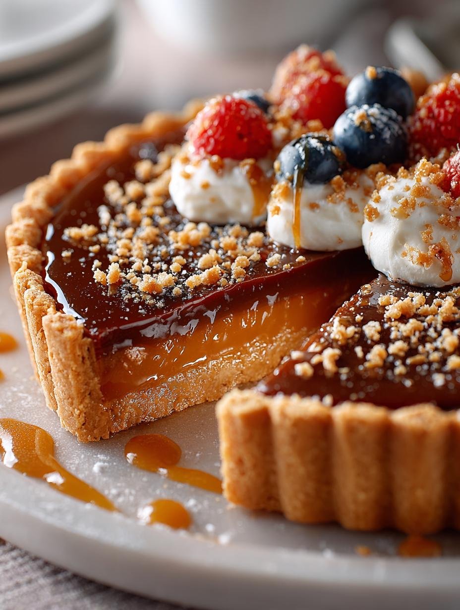 Caramel Crunch Tart