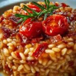 Caramelized Onion Tomato Risotto