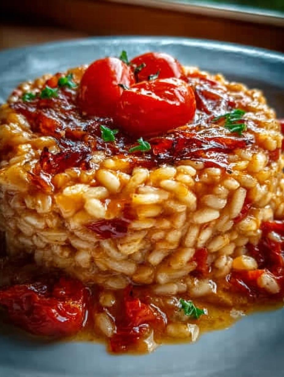Caramelized Onion Tomato Risotto: 7 Steps to Perfection - Caramelized Onion Tomato Risotto - additional detail