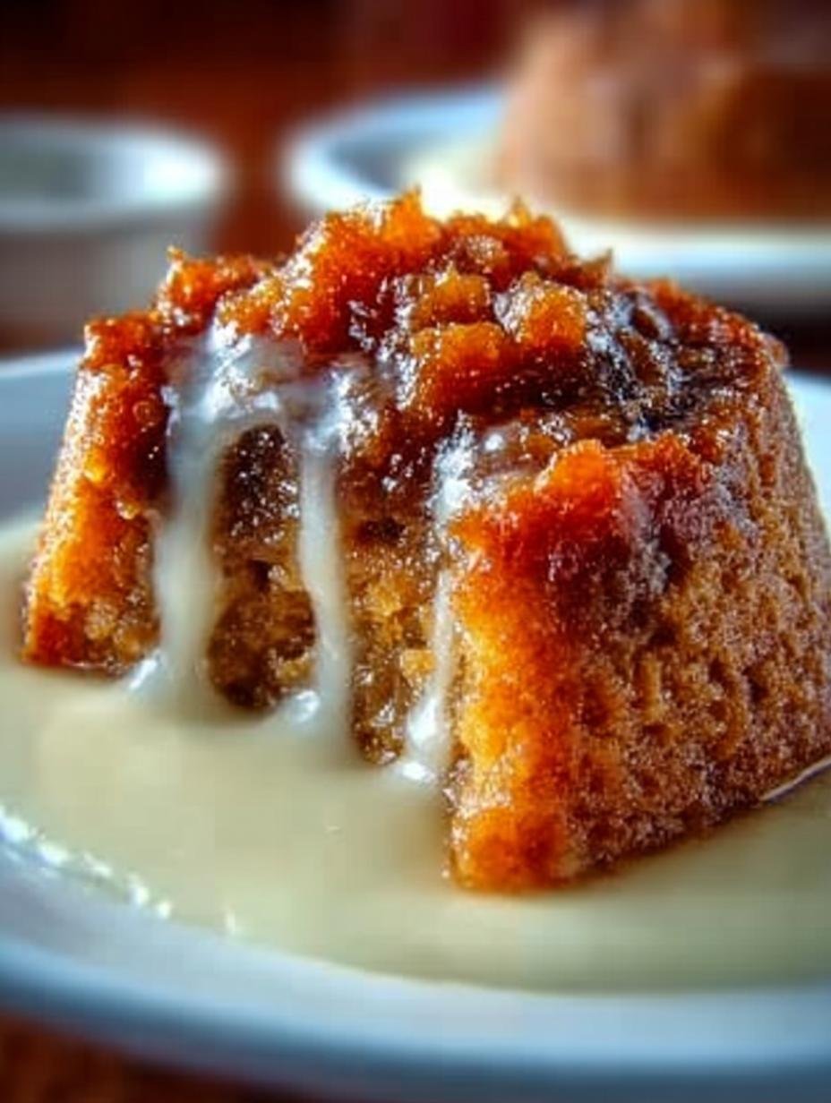 Carrot Pudding with Brown