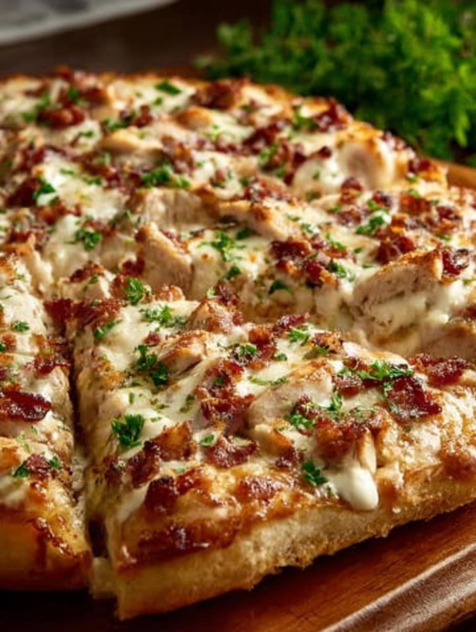 Chicken Bacon Ranch Pizza: 7 Steps to Deliciousness - Chicken Bacon Ranch Pizza - main visual representation