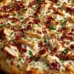 Chicken Bacon Ranch Pizza