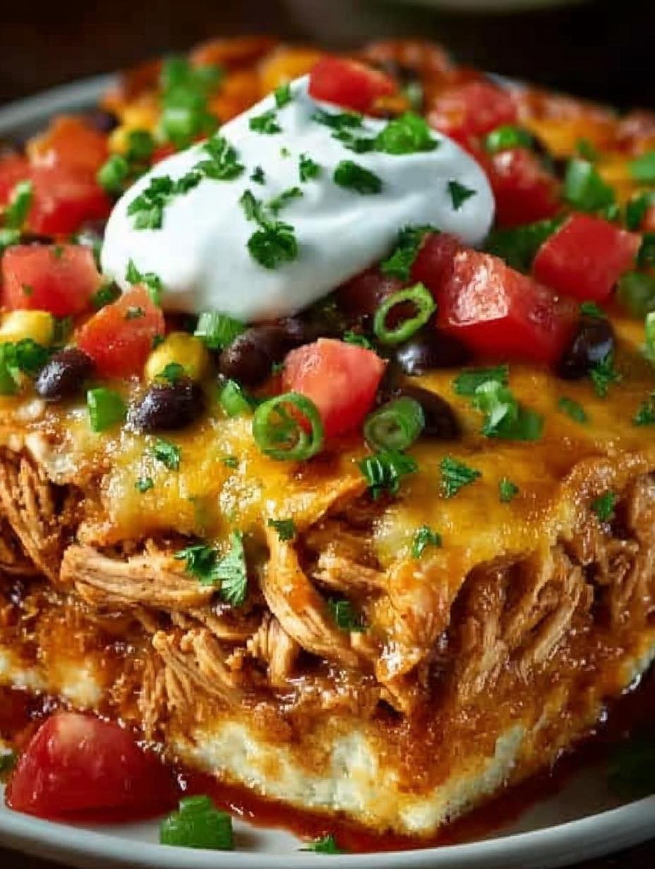 Chicken Taco Casserole Incredible