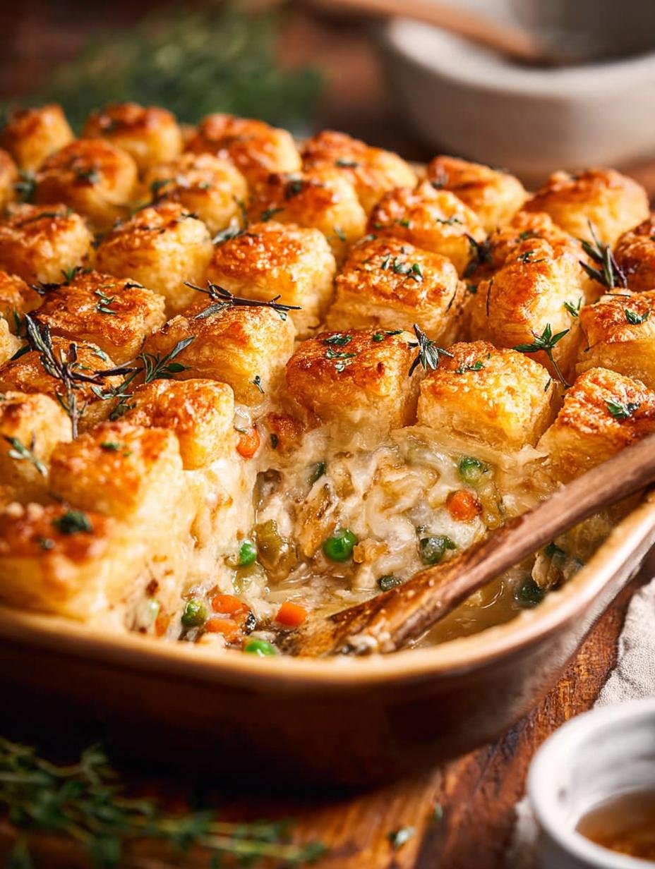 Chicken Tot Pie: 7 Reasons to Love This Comfort Food - Chicken Tot Pie - main visual representation