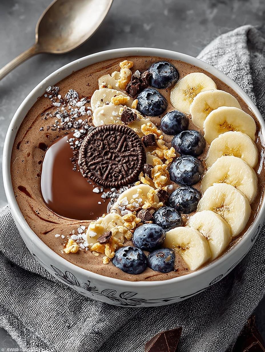 Chocolate Banana Smoothie Bowl