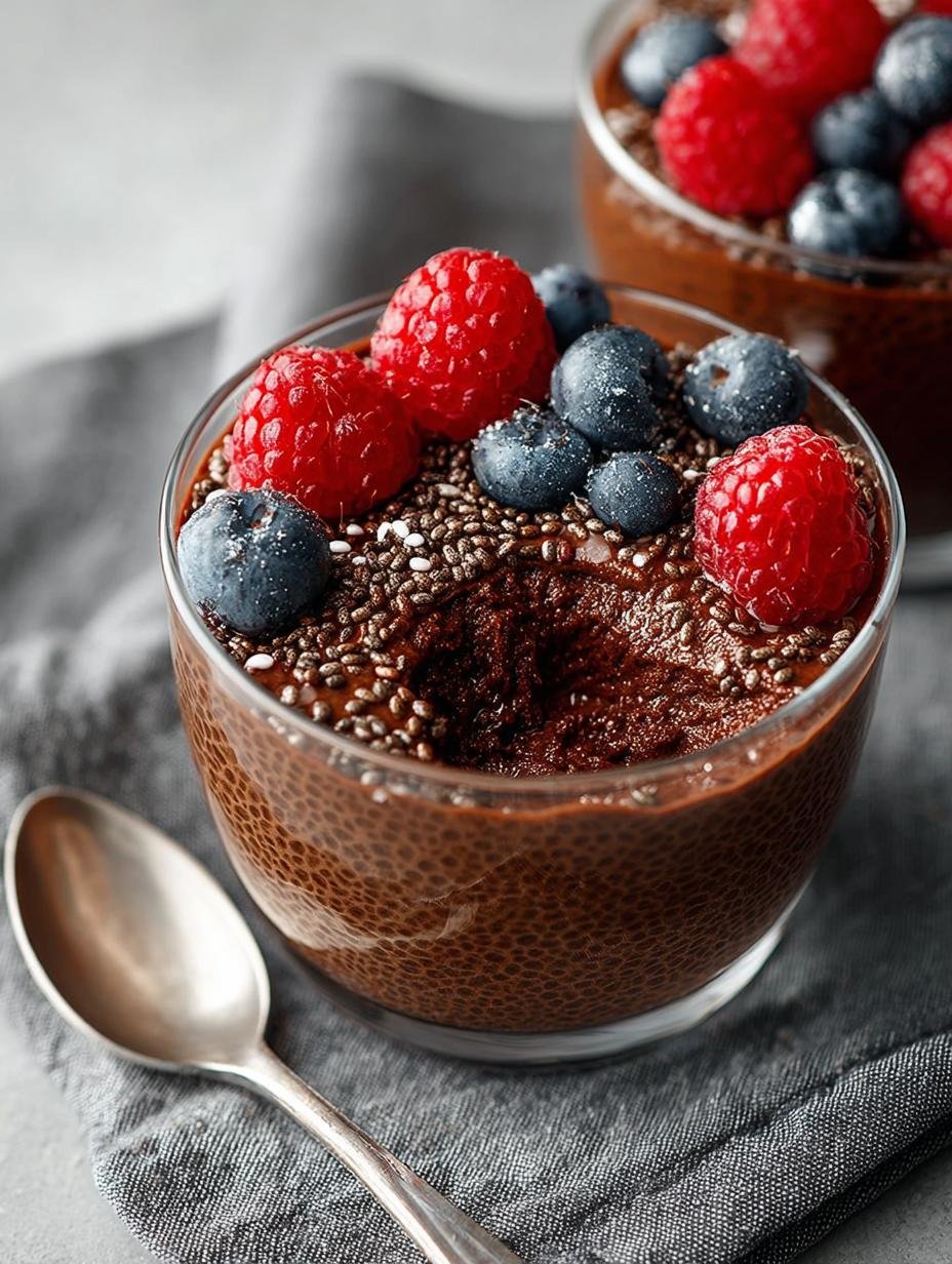 Indulge in 5 Creamy Chocolate Chia Seed Pudding Recipes - Chocolate Chia Seed Pudding - additional detail