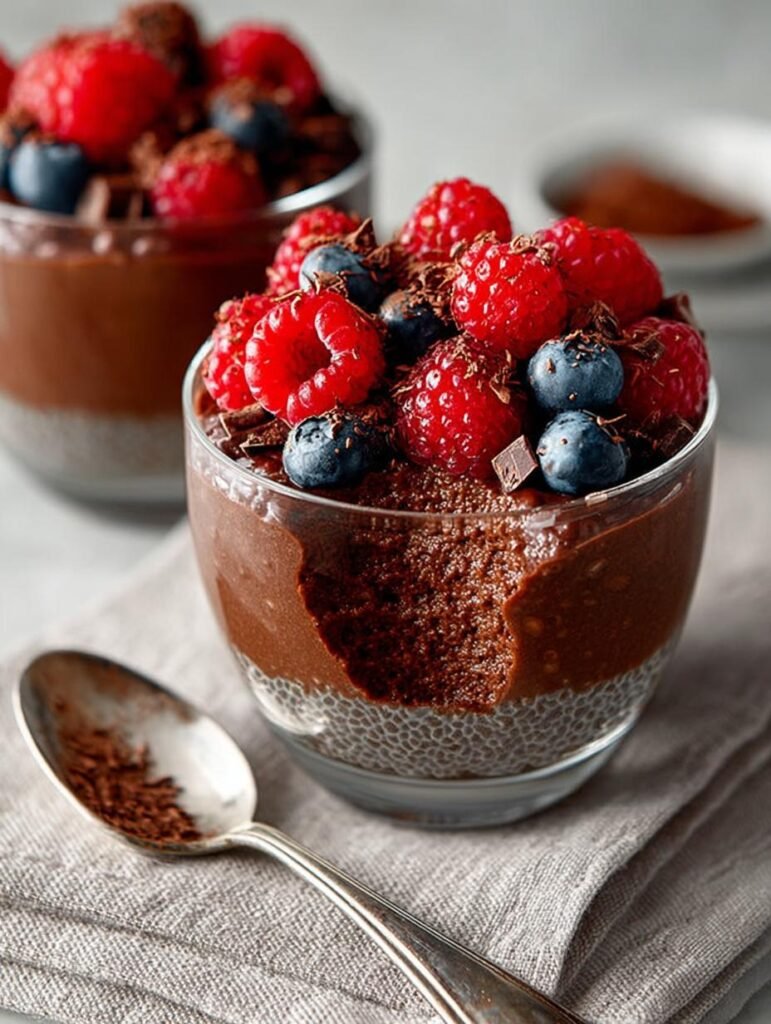 Chocolate Chia Seed Pudding