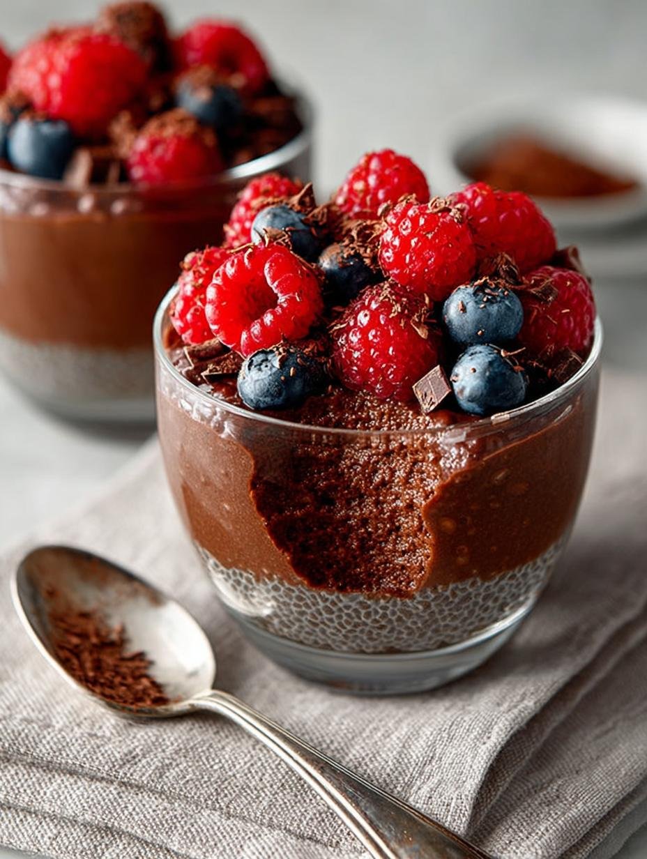 Chocolate Chia Seed Pudding