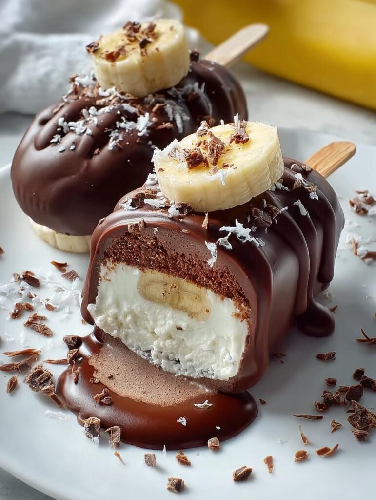 Chocolate Covered Banana Ice