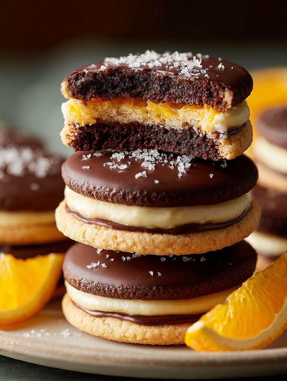 Chocolate Orange Sandwich Cookies: 10 Delightful Variations - Chocolate Orange Sandwich Cookies - additional detail