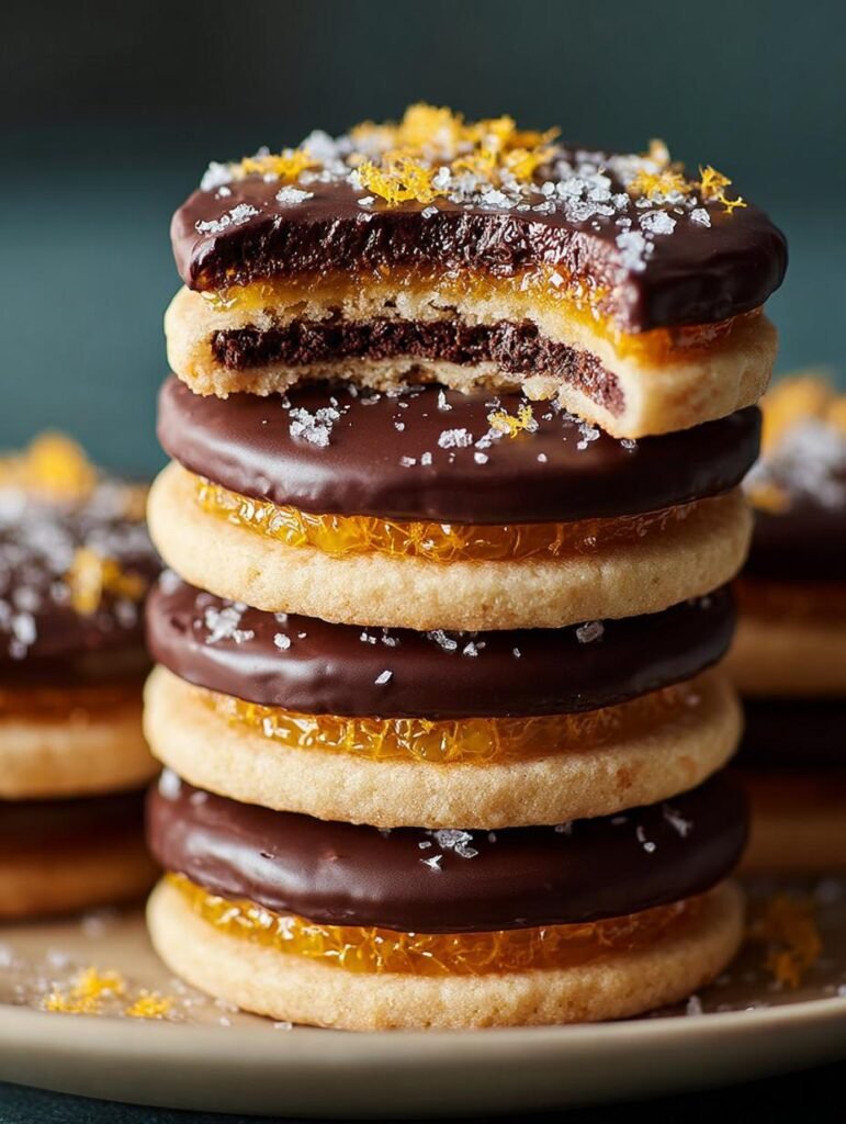 Chocolate Orange Sandwich Cookies