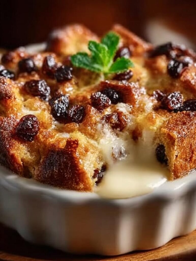 Cinnamon Raisin Bread Pudding