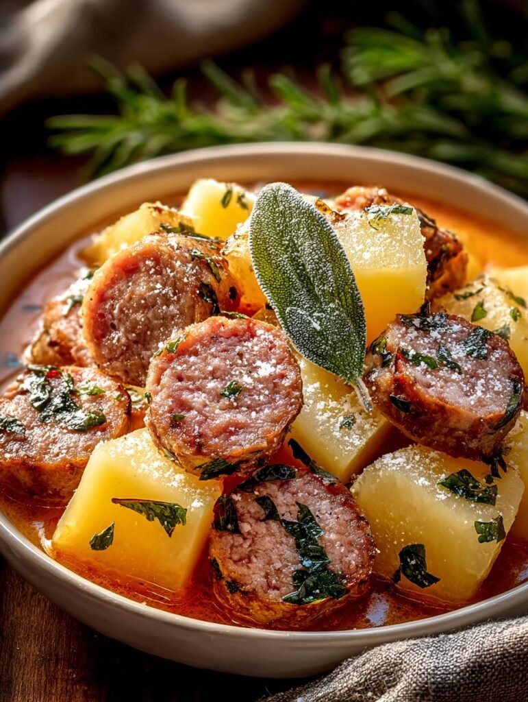 Comforting Italian Sausage Potato