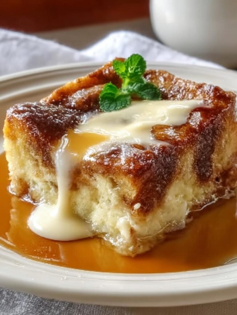 Condensed Milk Bread Pudding