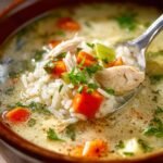 Creamy Chicken Rice Soup