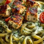 Creamy Pesto Chicken Pasta