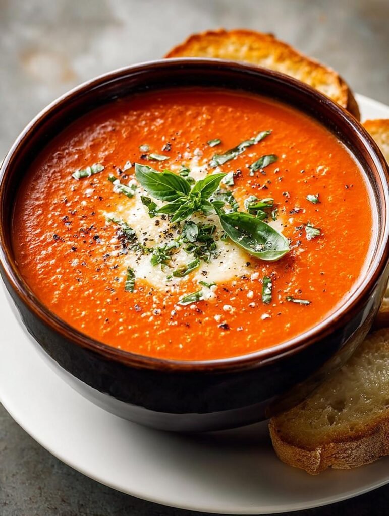 Creamy Tomato Basil Soup