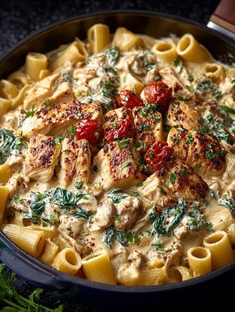 Creamy Tuscan Chicken Pasta