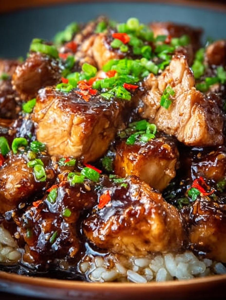 Crock Pot Bourbon Chicken