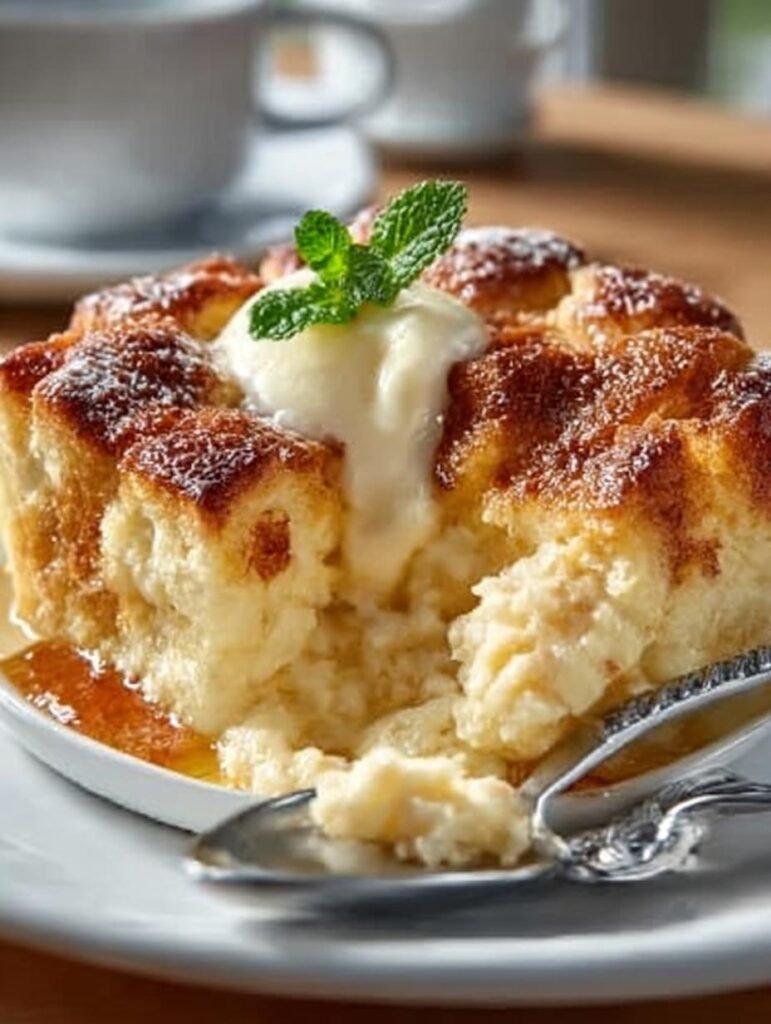 Custard Bread Pudding Incredible
