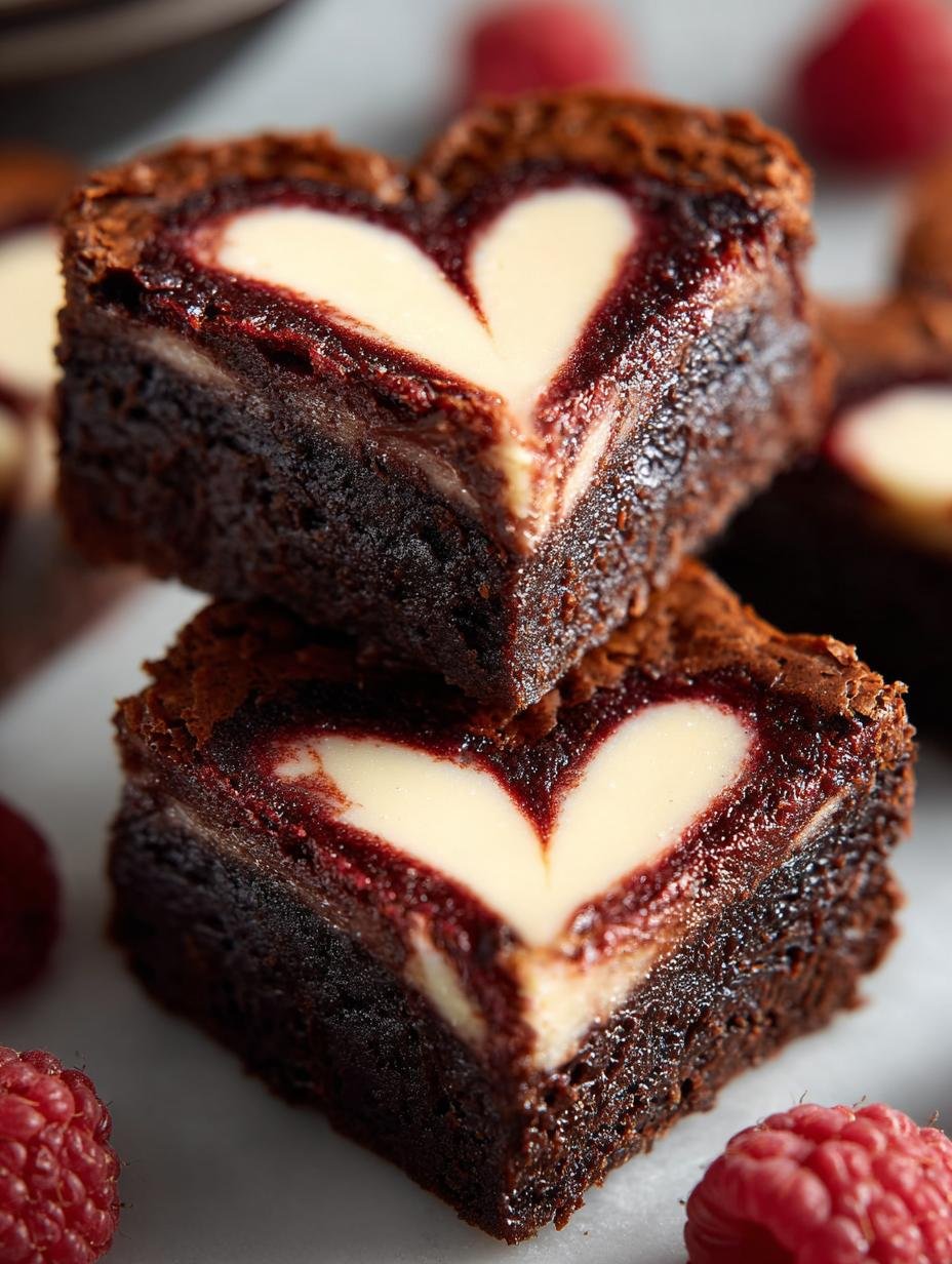 Fudgy Heart Shaped Brownies: 12 Decadent Treats to Love - Fudgy Heart Shaped Brownies - main visual representation