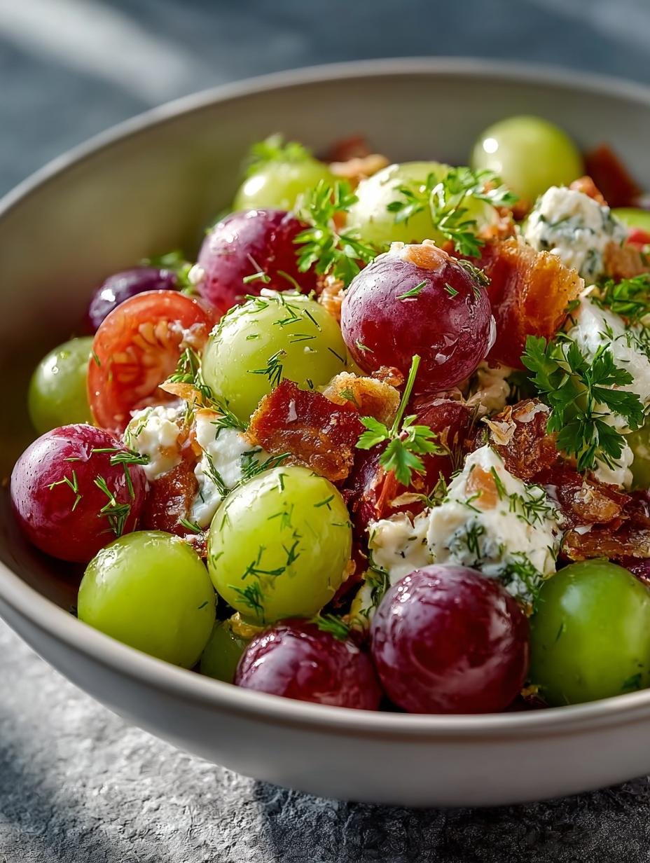 Delicious Grape Salad Recipe That Brightens Your Day - Grape Salad - main visual representation